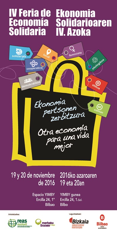 IV Feria de Econom�a Solidaria - 19 y 20 de noviembre de 2016